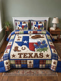 Texas 3-Piece Quilted Bedding Set