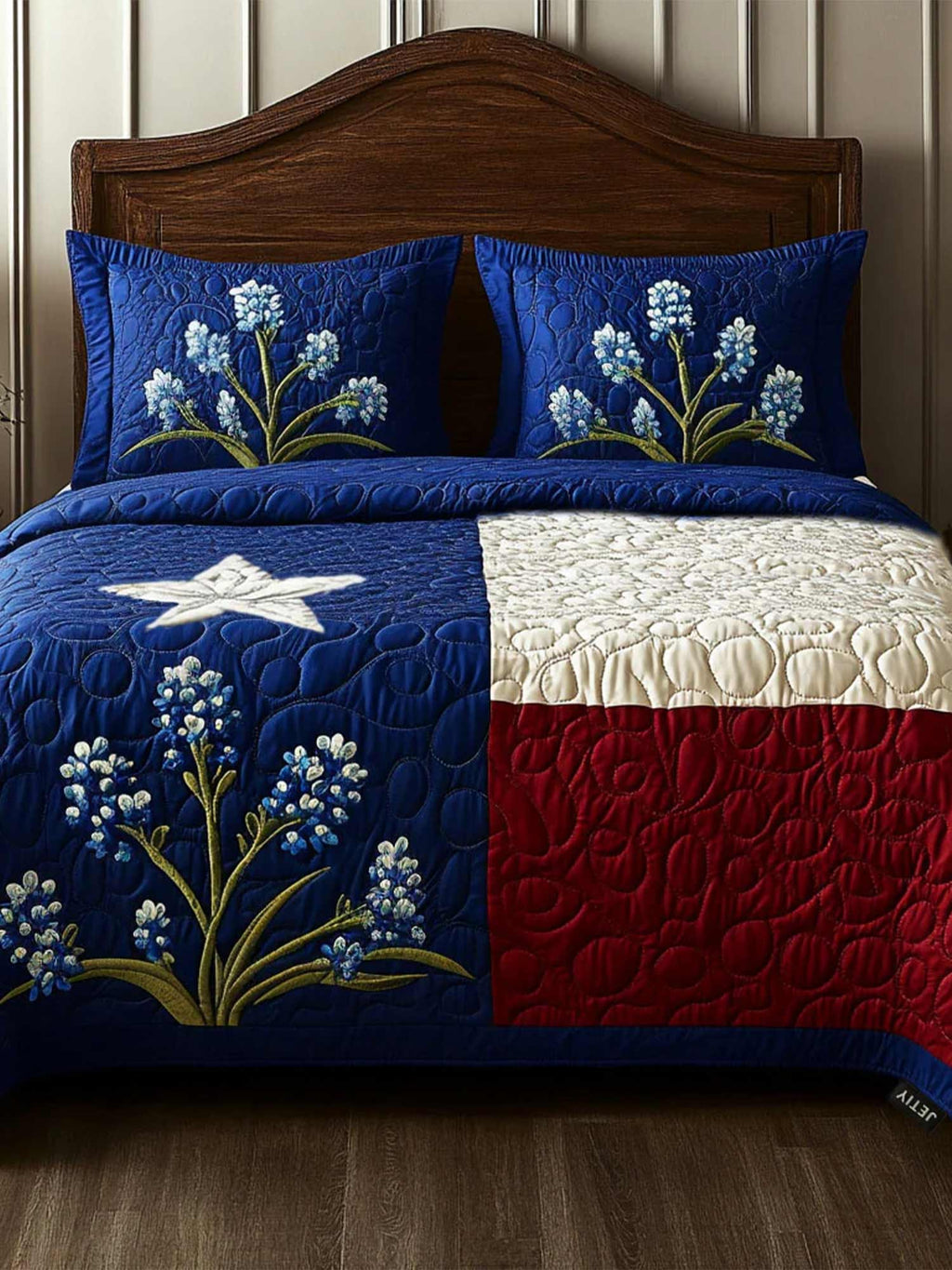 Texas Pride 3-Piece Quilted Bedding Set
