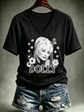Women's Casual Print Short-Sleeve T-Shirt