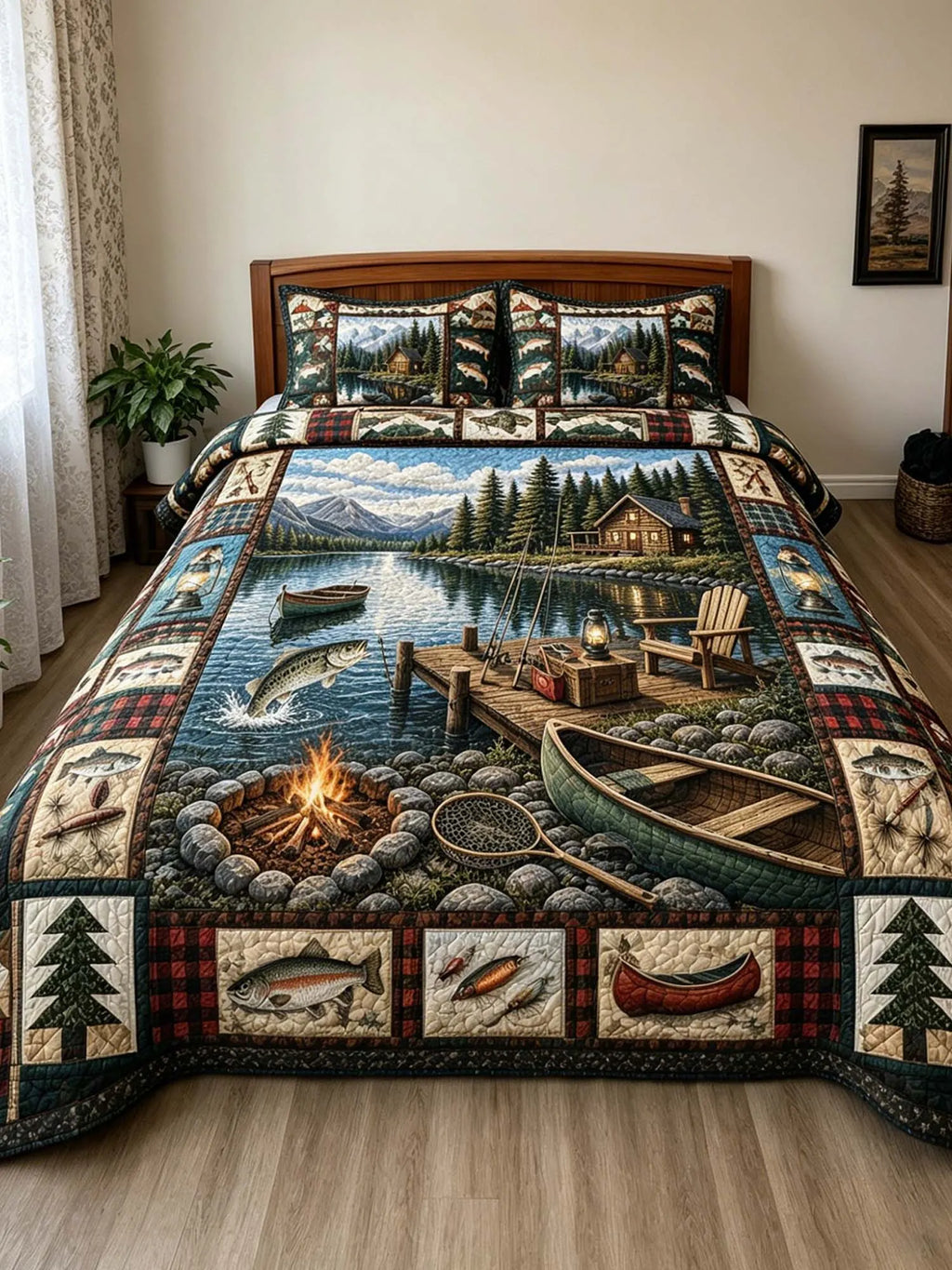 Western Soul 3-Piece Quilted Bedding Set