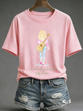 Retro We Will Always Love You Print T-Shirt