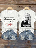 Women's Casual Printed T-shirt