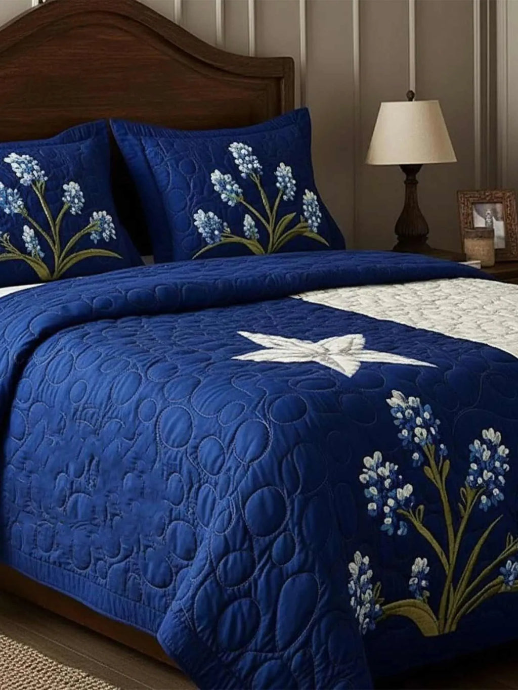 Texas Pride 3-Piece Quilted Bedding Set