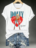 Women's Vintage Country Music Tribute Parton Tour T-Shirt