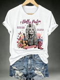 Women's Vintage Country Music Tribute Parton Tour T-Shirt