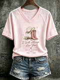 Women's Rip Dolly Parton Printed T-shirt