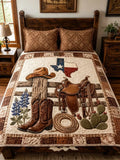 Texas Ranch Roots 3-Piece Quilted Bedding Set