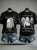Women'S Raised On Dolly Print T-Shirt