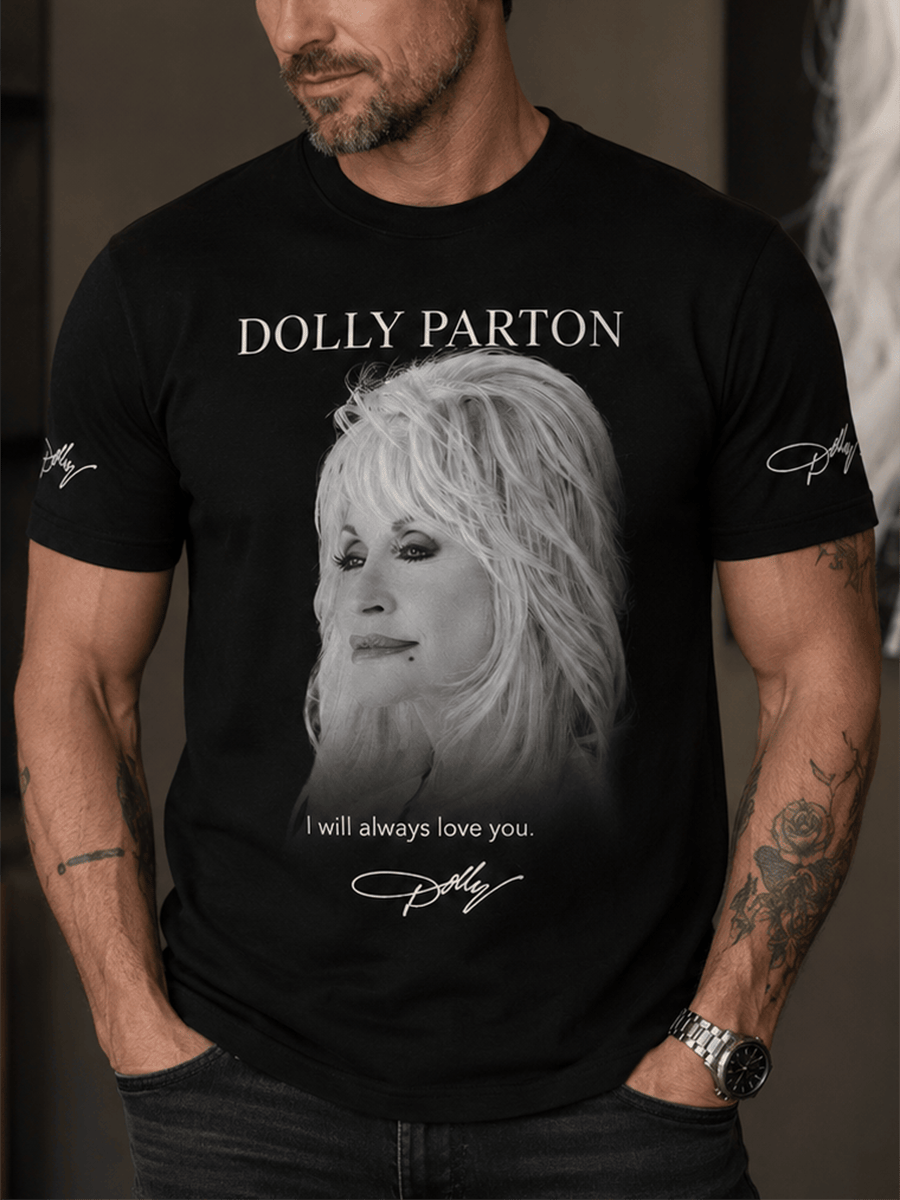 Men's Forever Our Queen of Country Print Short-Sleeve T-Shirt