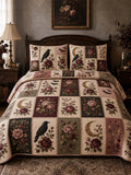 Raven Rose Moonlight Quilted 3-Piece Bedding Set