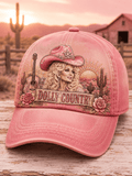 Tribute to Country Music Legend Dolly Parton Printed Hat