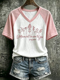 Women's Wildflowers Don'T Care Where They Grow — Dolly Parton  Print T-Shirt