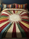Sunny Glow 3- Piece Quilted Bedding Set